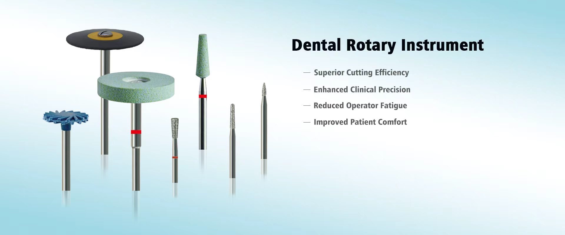calidad Clínica dental-Diamond Burs (FG) Fábrica