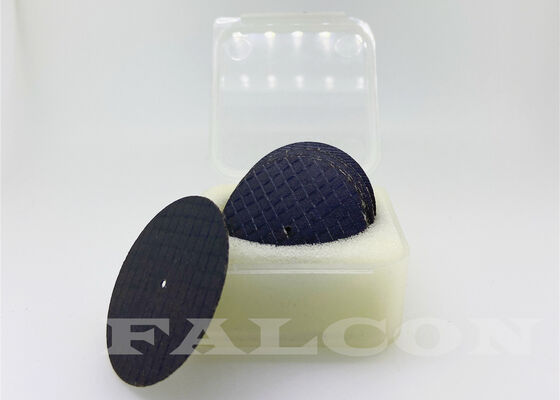 calidad  Black Reinforced Dental Diamond Discs 0.7mm Cut off Grinding Wheel Fábrica