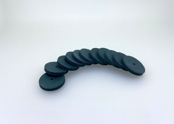 calidad  3.0mm Dental Rubber Diamond Polisher Finishing Discs HP Shank For Alloys Metals Fábrica