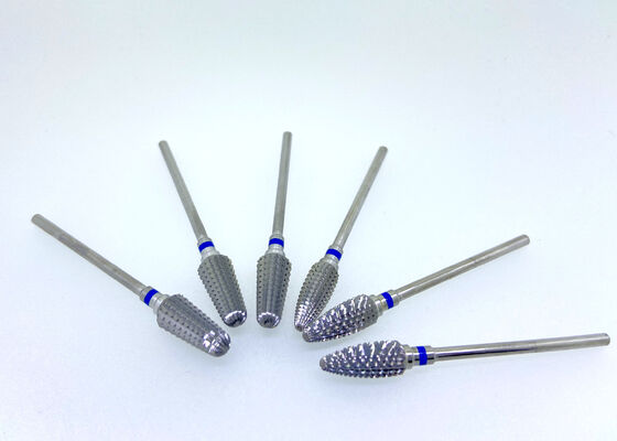 calidad  Straight Edge Dental Diamond Burs Sharp Tungsten Carbide Grinder For Crown Fábrica